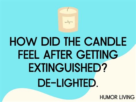 Candle Tells A Funny Joke Meaning .